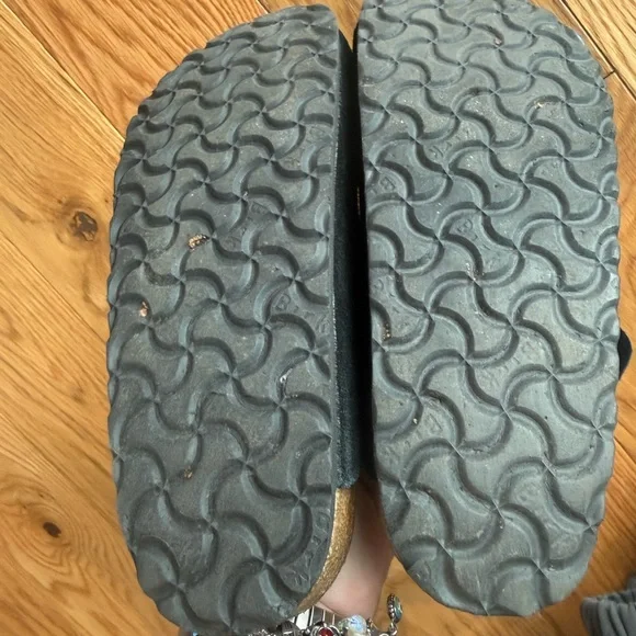 Birkenstock Boston clogs black suede 38 - Picture 3 of 4
